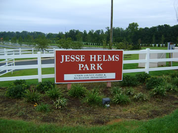 Main Entrance at Jesse Helms Park